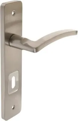 Zdjęcie produktu dla Klamka drzwiowa KUCHINOX MADERA 72 KL wykończenie chrom/nikiel satyna (do wyczerpania zapasów)