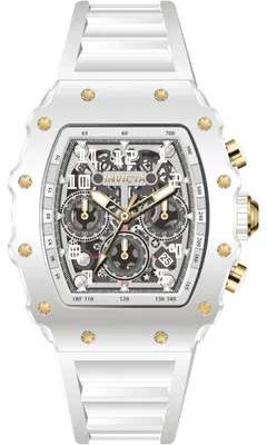 Immagine prodotto di Invicta Racing 69700 Orologio da Uomo - Movimento al Quarzo - Acrilico con Quadrante Argento - 43 mm