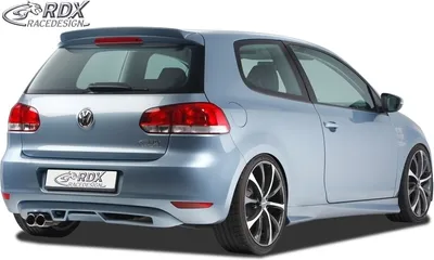 Produktbild von RDX Racedesign HECKANSATZ für VW GOLF 6 Limo DIFFUSOR SPOILER Stoßstange