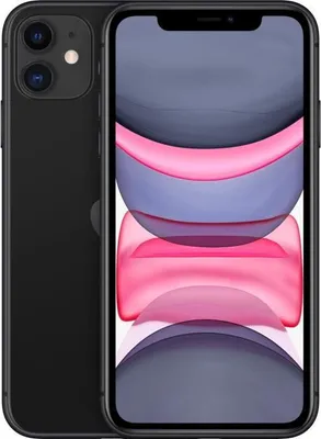 Produktbild von Apple iPhone 11, 15,5 cm (6.1"), 1792 x 828 Pixel, 64 GB, 12 MP, iOS 14, Schwarz