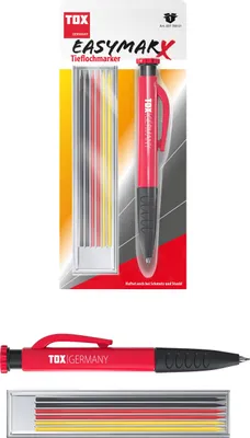 Produktbild von TOX  easyMarx Tieflochmarker mit Ersatzmienen, 09770001