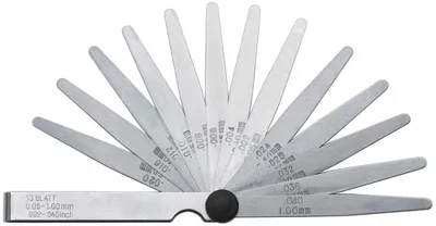 Produktbild von Format Präzisions-Fühlerlehre 8 Blatt 0,05-0,50mm