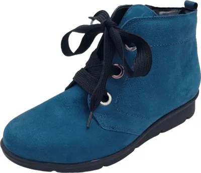 Produktbild von Waldläufer Komfort Stiefeletten Damen 31363630333031 Türkis 38 1/2 EU