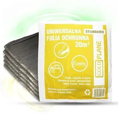 Zdjęcie produktu dla Folia ochronna malarska 10 szt 4X5M do malowania podłóg