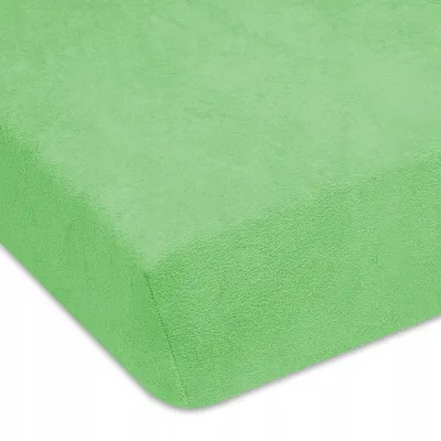 Produktbild von Designpremium Baby Spannbettlaken Frottee mit Gummizug 38x80 cm