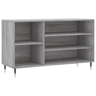 Produktbild von "WINTER SALE" Schuhregal Grau Sonoma 102x36x60 cm Holzwerkstoff - Schuhregale NEU9635370