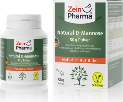 Produktbild von Zein Pharma natürliche D-Mannose, Pulver, 50g 13780