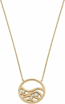 Image de Colliers avec pendentif Skagen Gold collection Kariana - femme
