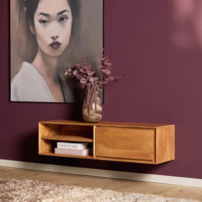 Productafbeelding van Starfurn Zwevend Tv-meubel Ambiance Naturel 120cm