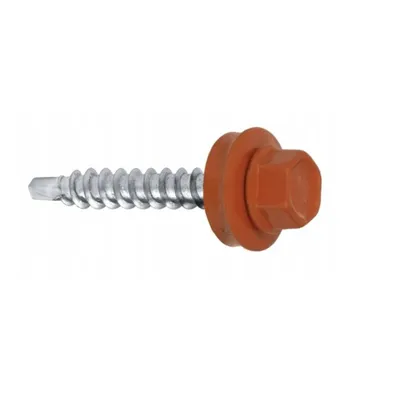 Obrázek produktu pro MAG KRAK samořezné šrouby Trapézové šrouby do plechu RAL 8004 4,8 x 20 mm 250 ks.