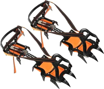 Image de Crampons avec haute élasticité - 12 dents - pour neige/glace