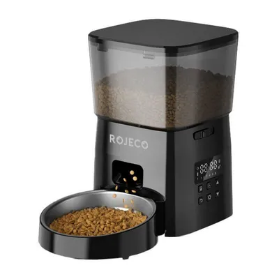 Obrázek produktu pro Rojeco Automatický dávkovač krmiva 2 l s tlačítkovým ovládáním