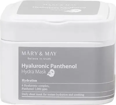 Image de Mary & May - Masque Hydra Hyaluronique au Panthénol - 30 pièces