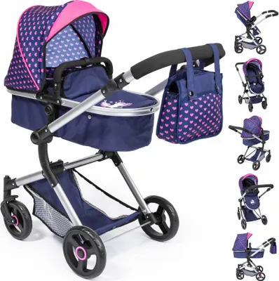 Immagine prodotto di Bayer Design Vario Combi Carrozzina per bambole Passeggino Unicorno
