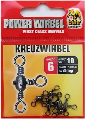 Produktbild von 6 Kreuzwirbel für Seitenarm Montage Gr. 10
