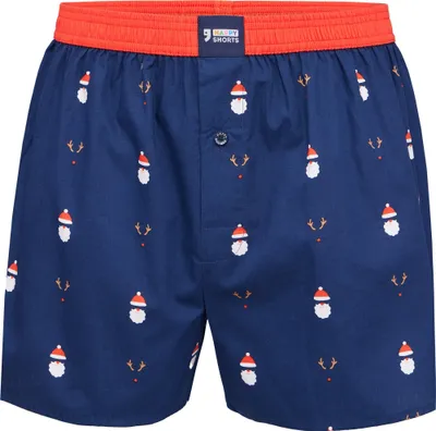 Produktbild von Happy Shorts american Boxershorts Webboxer Weihnachten Santa - Rudolph, Farbe:Santa - Rudolph, Grösse:S