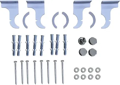 Produktbild von Befestigungsset Rotheigner DHK Pole 6810560 für Badheizkörper