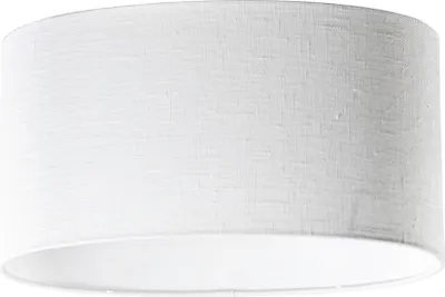 Produktbild von Weiße Ovale Leinenlampe 35 23 18