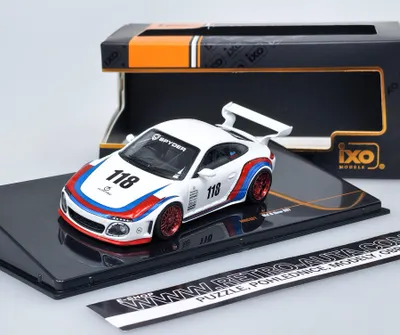 Produktbild von PORSCHE Old And New 997 #118 Weiße Farbe, IXOMOC321, Maßstab1/43, IXOMODELS