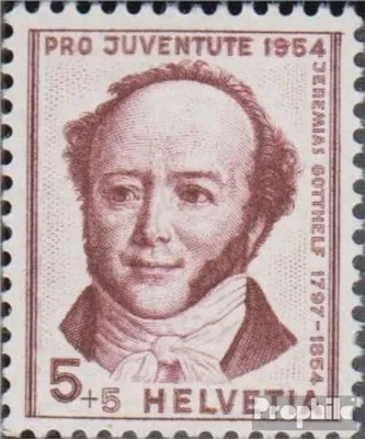 Produktbild von Briefmarken Schweiz 1954 Mi 602DP Doppelprägung postfrisch Pro Juventute