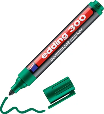 Produktbild von Edding e-300, Schwarz, Grün