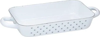Image de Poêle en émail gris 26/17 cm en acier inoxydable