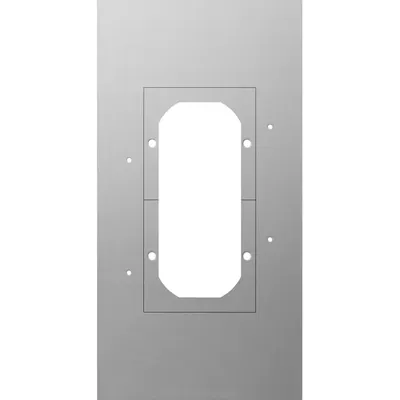 Zdjęcie produktu dla GIRA 1297 00, Srebrny, Aluminium, Konwencjonalny, 130 mm, 253 mm, 1 szt.