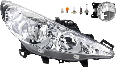 Immagine prodotto di Johns, Fari alogeni adatti per Peugeot 207 02/06- H1 H7 destro+fendinebbia+luce 620695 6206N0 9685425280