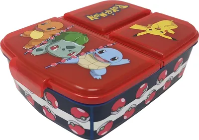 Produktbild von Lunchbox für Kinder - Brotdose nach Wahl (Pokémon)