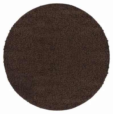 Obrázek produktu pro Carpetsale24 Vysoký Chlup Jednobarevný Koberec Moderní Shaggy do Obývacího Pokoje Hebký M?kký a Pohodlný Výhodná Cena, Velikost: 120 cm kulatý