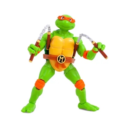 Produktbild von The Loyal Subjects Teenage Mutant Ninja Turtles BST AXN Actionfigur Michelangelo 13 cm TLSBATMNTMICWB01