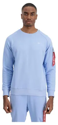 Produktbild von Alpha Industries X-Fit Sweat Sweatshirt für Herren Light Blue