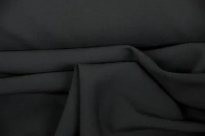 Obrázek produktu pro Polyesterová strečová tkanina v tmavě grafitové barvě