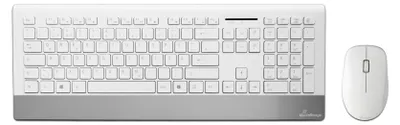 Produktbild von MediaRange Tastatur Highline wireless Set inkl. Maus weiss