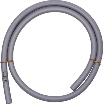 Produktbild von Silikonschlauch Silber - 150cm matt mit Staubschutz, universeller Anschluss, Silikon