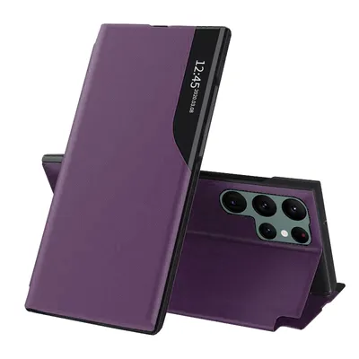 Obrázok produktu pre Techsuit eFold Series – puzdro na Samsung Galaxy S22 Ultra – fialový