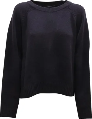 Zdjęcie produktu dla M3043 Maglione Donna Weekend Max Mara Kobieta Wełniany Sweter Niebieski