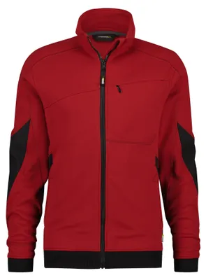 Productafbeelding van DASSY Sweater VELOX, model pullover, maat S, rood/zwart