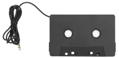 Productafbeelding van 3,5 mm auto-audio cassette naar AUX-adapter, stereo 4-kanaals uitgang, voor cassettebandspelers