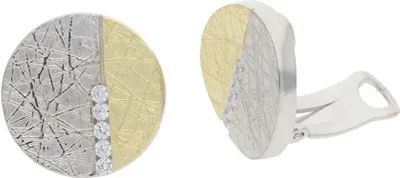 Produktbild von JuwelmaLux Ohrclips 925/000 Sterling Silber mit synth. Zirkonia JL20-06-0999