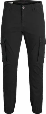 Image de Jack & Jones 12139912, Fret, Adulte, Noir, EUE, Coton, Elasthanne, Ne pas blanchir