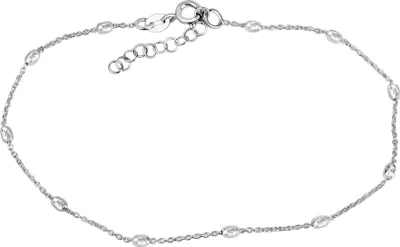 Produktbild von V Fusskette 925/- Sterling Silber 23+3cm weiß 301200130