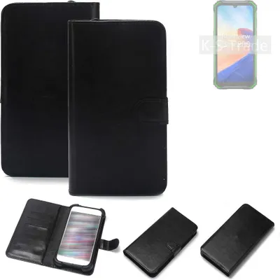 Produktbild von K-S-Trade Handyhülle Schutzhülle kompatibel mit Blackview BV7200 Handy Schutz Hülle Handyhülle Bumper schwarz 1x