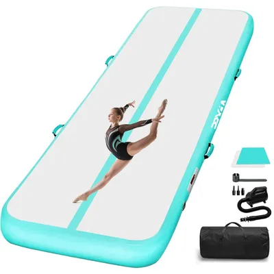 Productafbeelding van Gymnastiekmat, 3 m, 4 m, 5 m, 6 m, 10/20 cm hoogte, opblaasbare gymnastiekmat