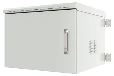 Productafbeelding van Lanview van Logon - Netwerkserverkast - 60 x 60 - Geschikt voor wandmontage - RAL 7035, wit - 7U - 48,3 cm (19")