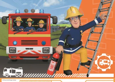 Zdjęcie produktu dla Puzzle TREFL Strażak Sam: Gotowy do akcji 20 elementów