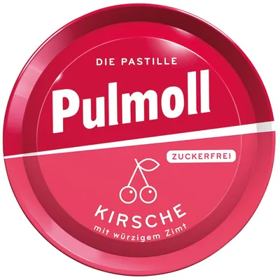 Produktbild von Pulmoll Kirsche zuckerfrei 50g