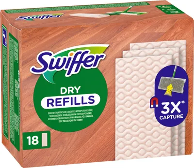Produktbild von Swiffer 8700216677325 Suché ubrousky Swiffer "Wood & Parquet", náplň do balení