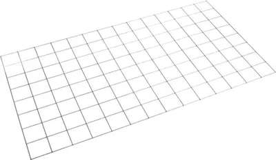 Produktbild von REHAU Rohrträgermatte RM 100, Rastermaß 100 mm x 100 mm, 1 Stk.