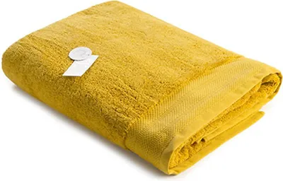 Produktbild von A&R AR606 | Strandtuch Excellent Deluxe Baumwolle - 100 x 180 cm - Farbe: Mustard - Größe: 100 x 180 cm